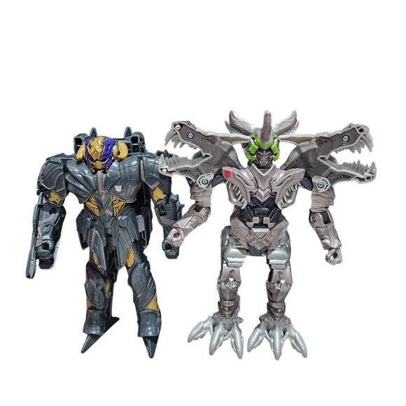 Hasbro transformers the last knight Armor turbo changer Megatron and Grimlock bu - Picture 1 of 4